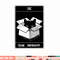 Retro Halloween Black Cat The Hermit Tarot Card Witchcraft png, sublimation copy.jpg