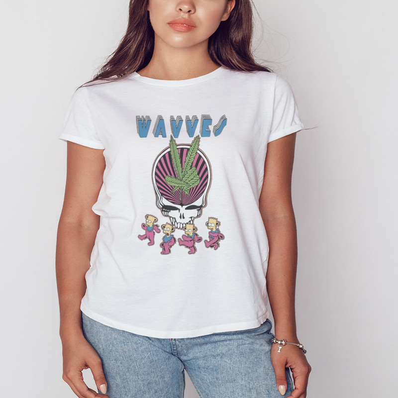 Wavves Deadhead Bart Off Shirt, Shirt For Men Women, Graphic Design, Unisex Shirt