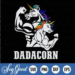 dadacorn svg unicorn dad unicorn lovers father's day png bundle, trending png, popular printable