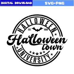 Halloween University Svg, Ghost Svg, Halloweentown Est 1998 Svg, Retro Halloween Svg, Halloween Svg, Png Digital File