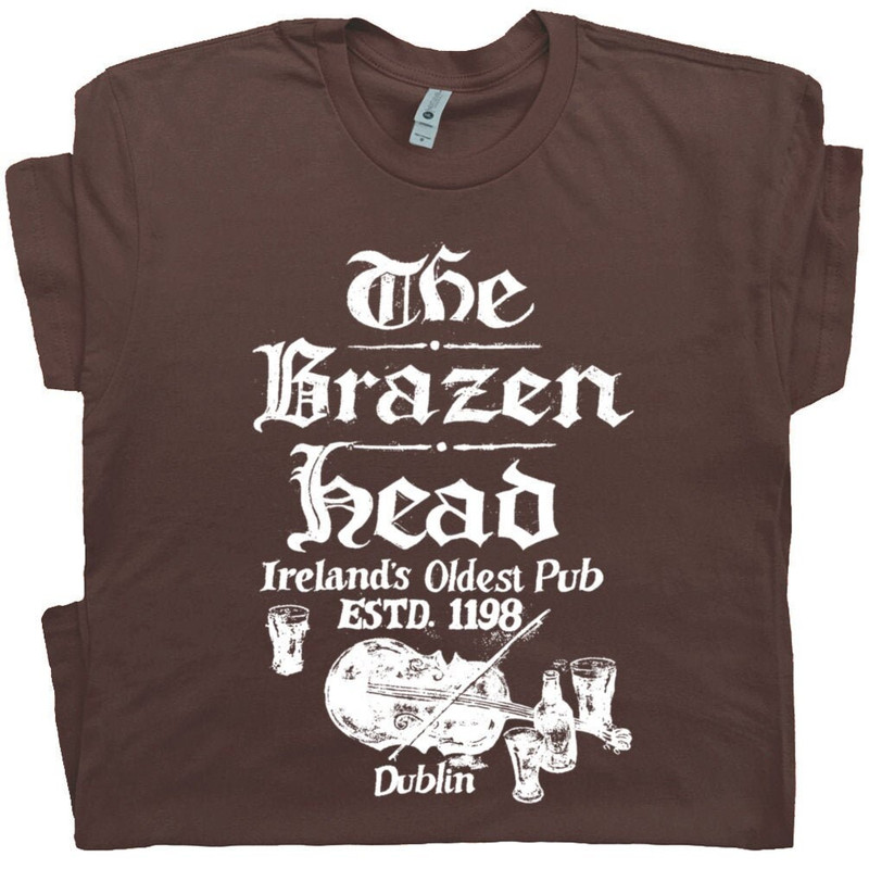 Dublin Ireland Bar T Shirt Famous Irish Bar Cool Beer Tee Pub St Patricks Day T Shirt Vintage Alcohol Scotland Drinking Whisky Tee - 1.jpg