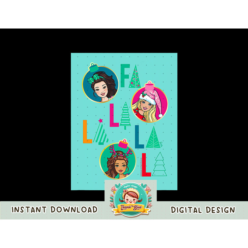 Barbie Holiday Fa La La png, sublimation copy.jpg