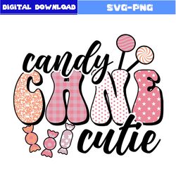 Candy Cane Cutie Svg, Candy Svg, Retro Halloween Svg, Halloween Svg, Png Digital File
