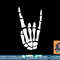 Rock On Skeleton Hand Sign - Minimalistic Halloween Costume png, sublimation copy.jpg