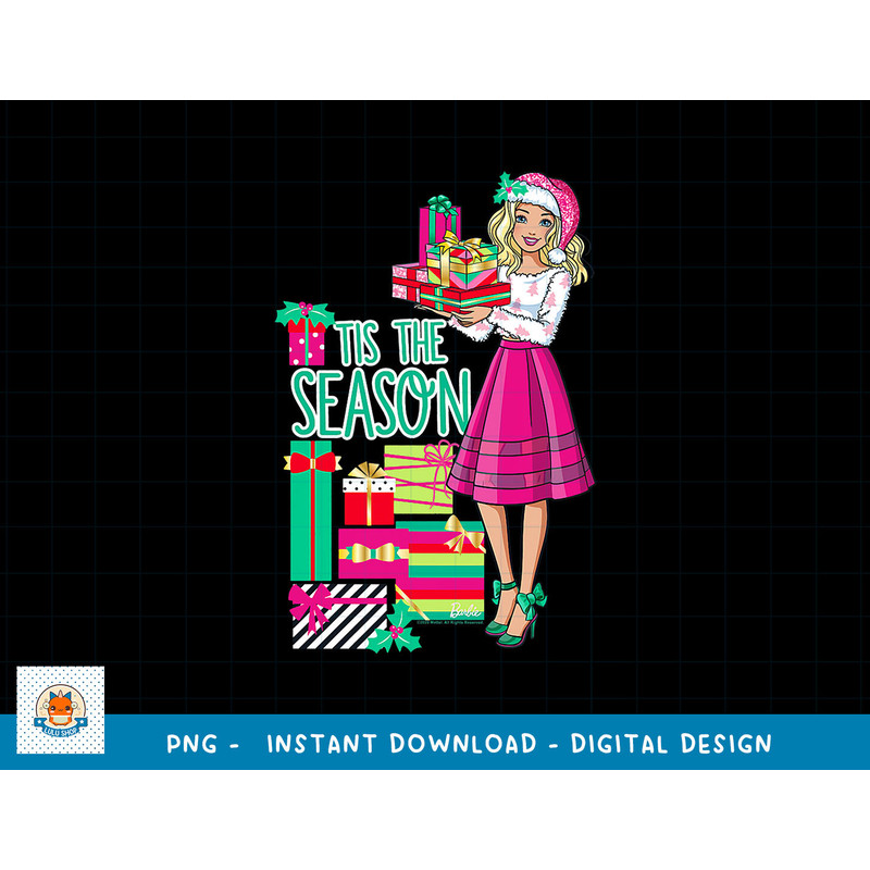 Barbie Holiday Tis The Season png, sublimation copy.jpg
