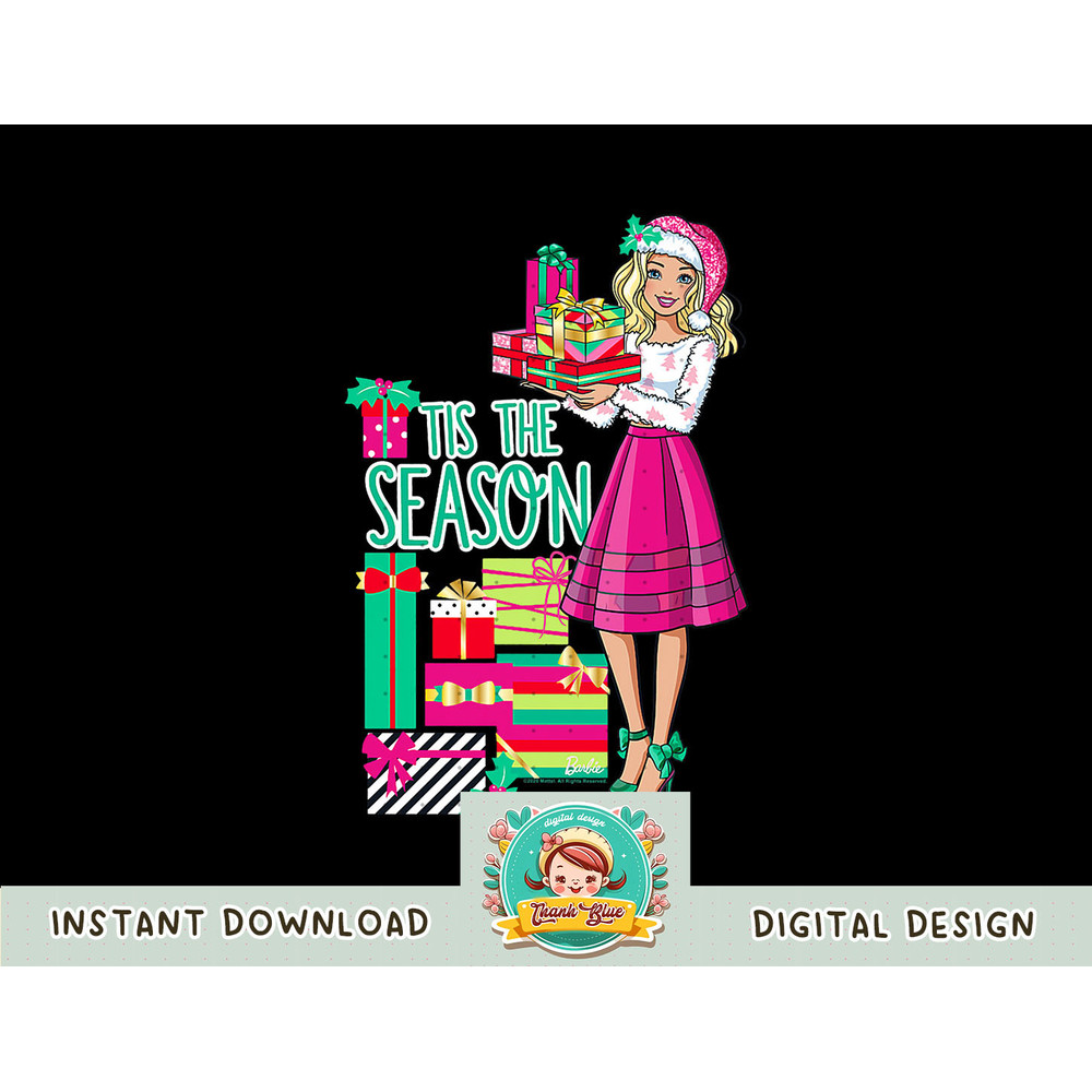 Barbie Holiday Tis The Season png, sublimation copy.jpg