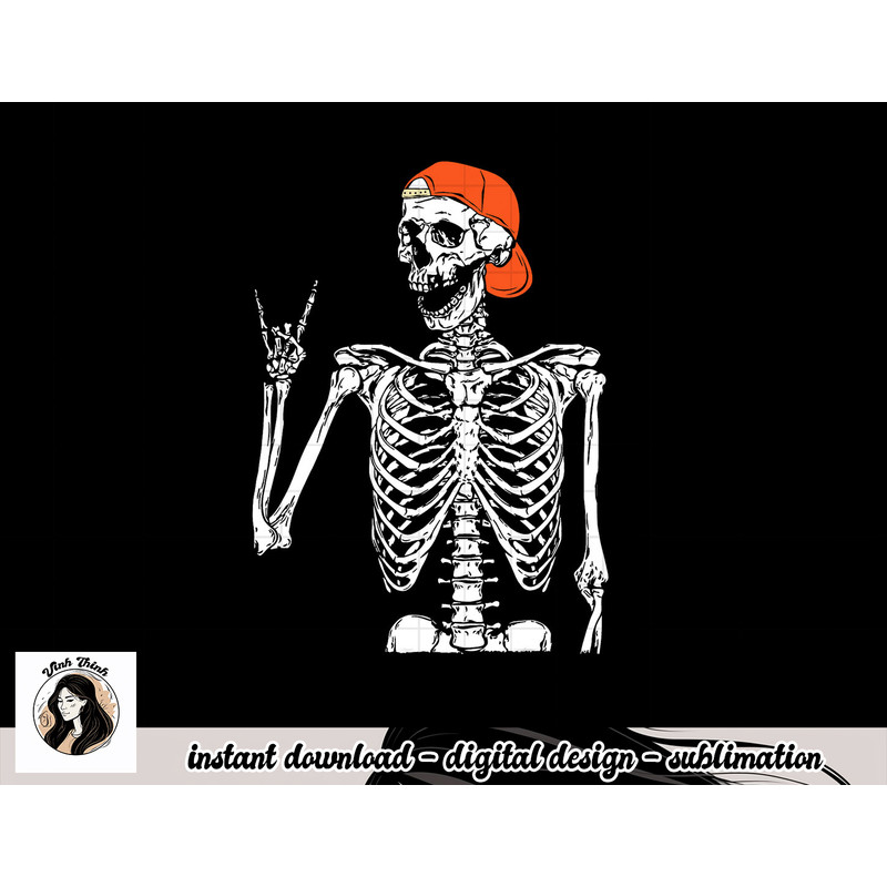 Rocker Skeleton Hand Rock On Costume Funny Halloween Gifts png, sublimation copy.jpg