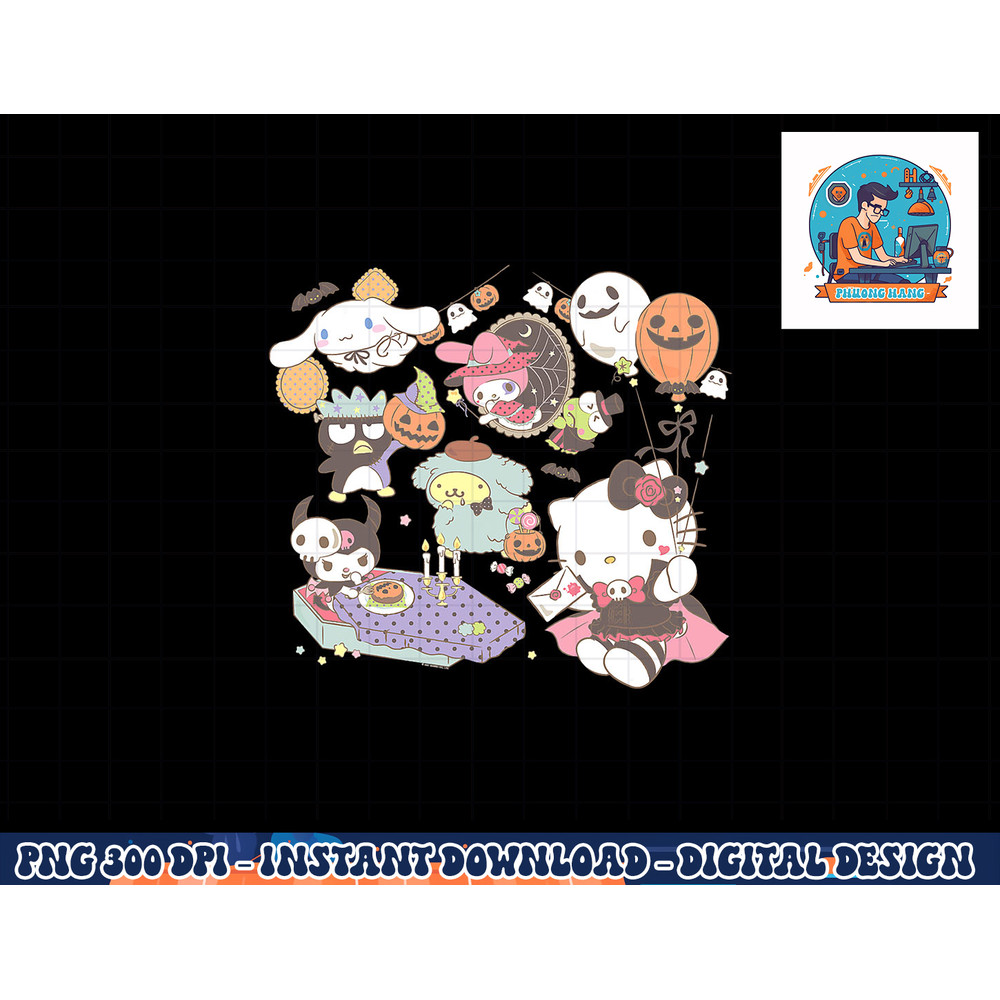 Sanrio Characters Costume Party Halloween png, sublimation copy.jpg