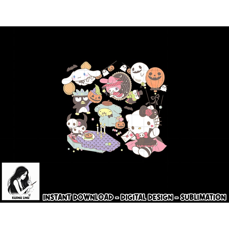 Sanrio Characters Costume Party Halloween png, sublimation copy.jpg