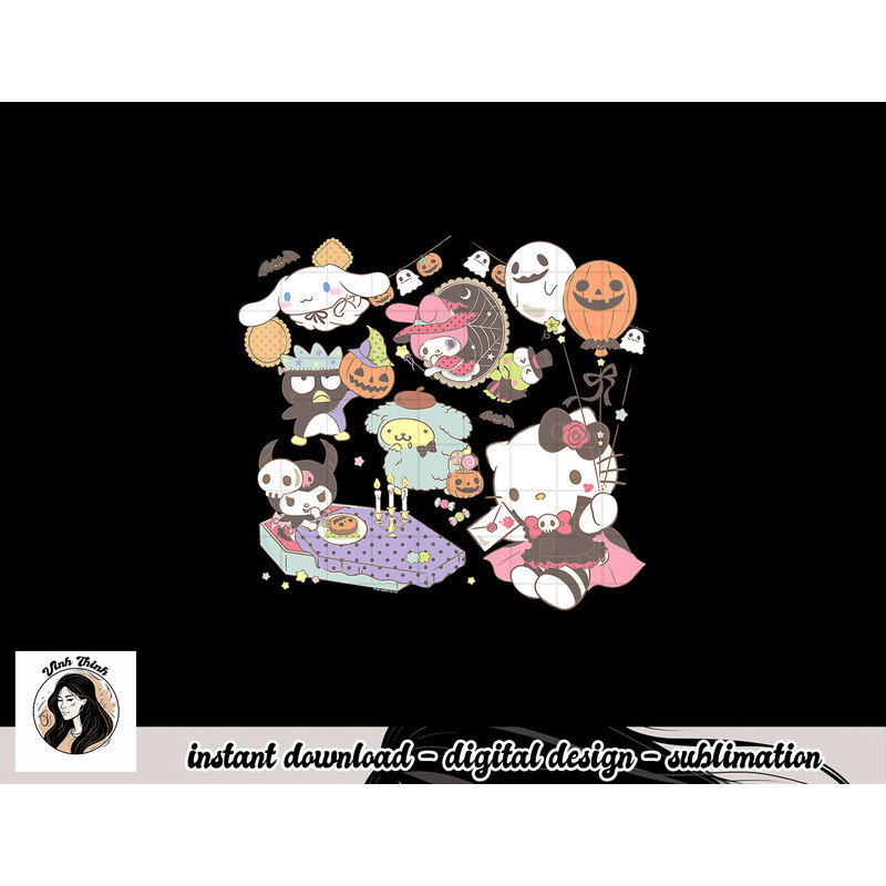 Sanrio Characters Costume Party Halloween png, sublimation copy.jpg