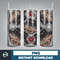 3D Inflated Puff Tumbler Wrap PNG, Horror Movies Tumbler Design, 20oz Tumbler Wrap, Digital Download (15).jpg