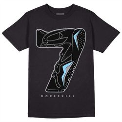 chambray 7s dopeskill unisex shirt no.7 graphic