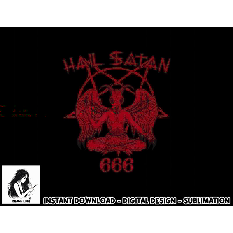Satan loves me Hail Satan devil 666 saying png, sublimation copy.jpg