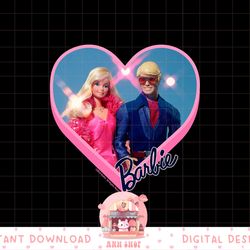barbie ken heart png, sublimation copy