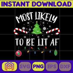 christmas png, funny christmas png, most likely christmas png, family christmas png instant download