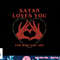 Satan Loves You For Who You Are Halloween Vintage png, sublimation copy.jpg