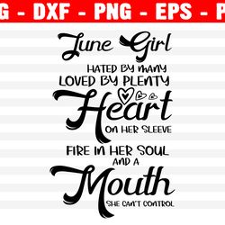june girl svg, this girl has fought a thousand battles this girl was born in december svg, cricut file silhouette