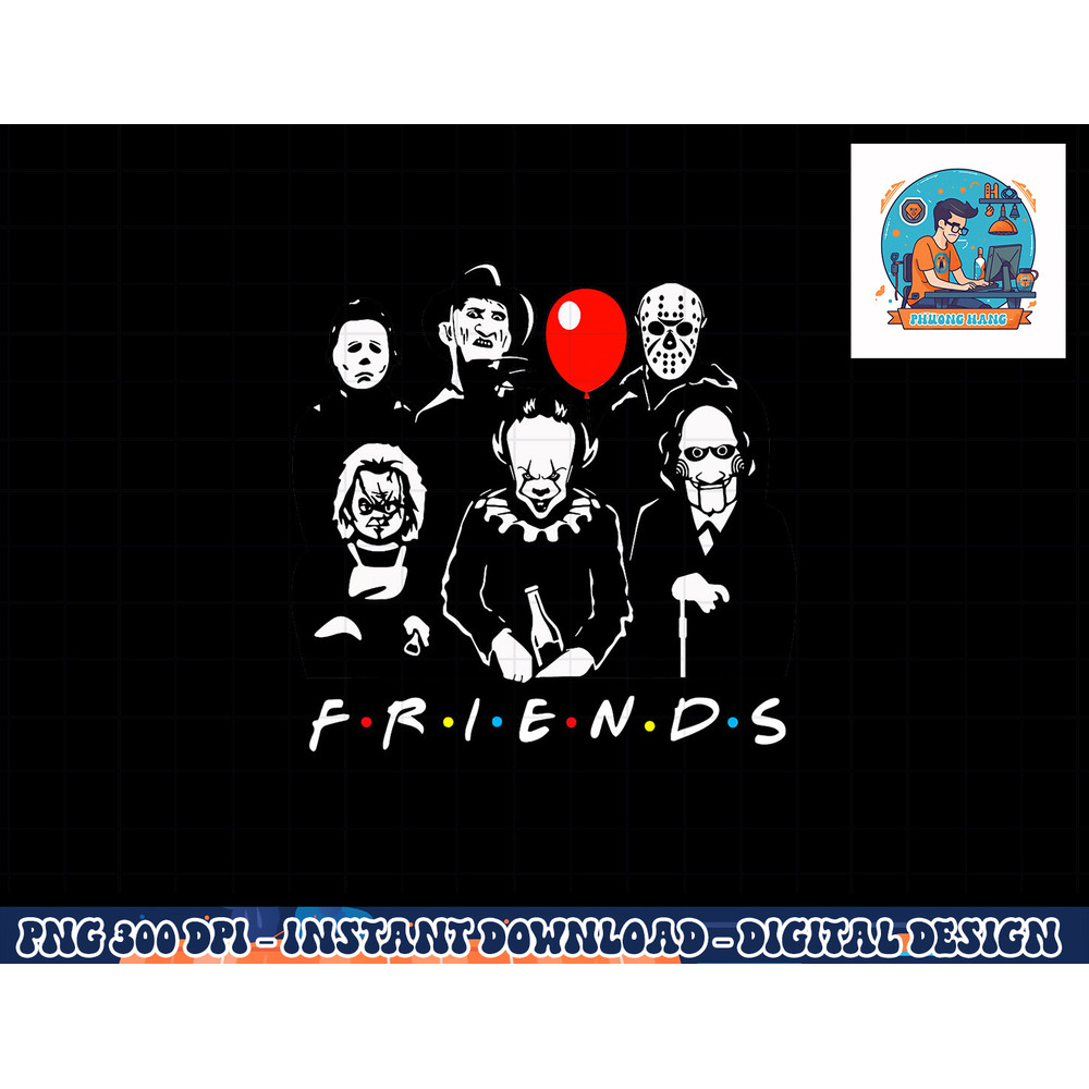 Scary Movie Character Funny Horror Movie Friends png, sublimation copy.jpg