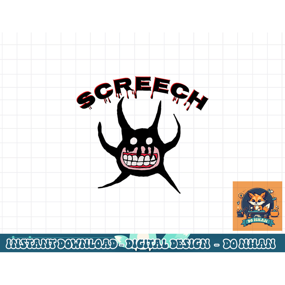 Screech Horror Game Doors Monster for Kids & Fans png, sublimation copy.jpg