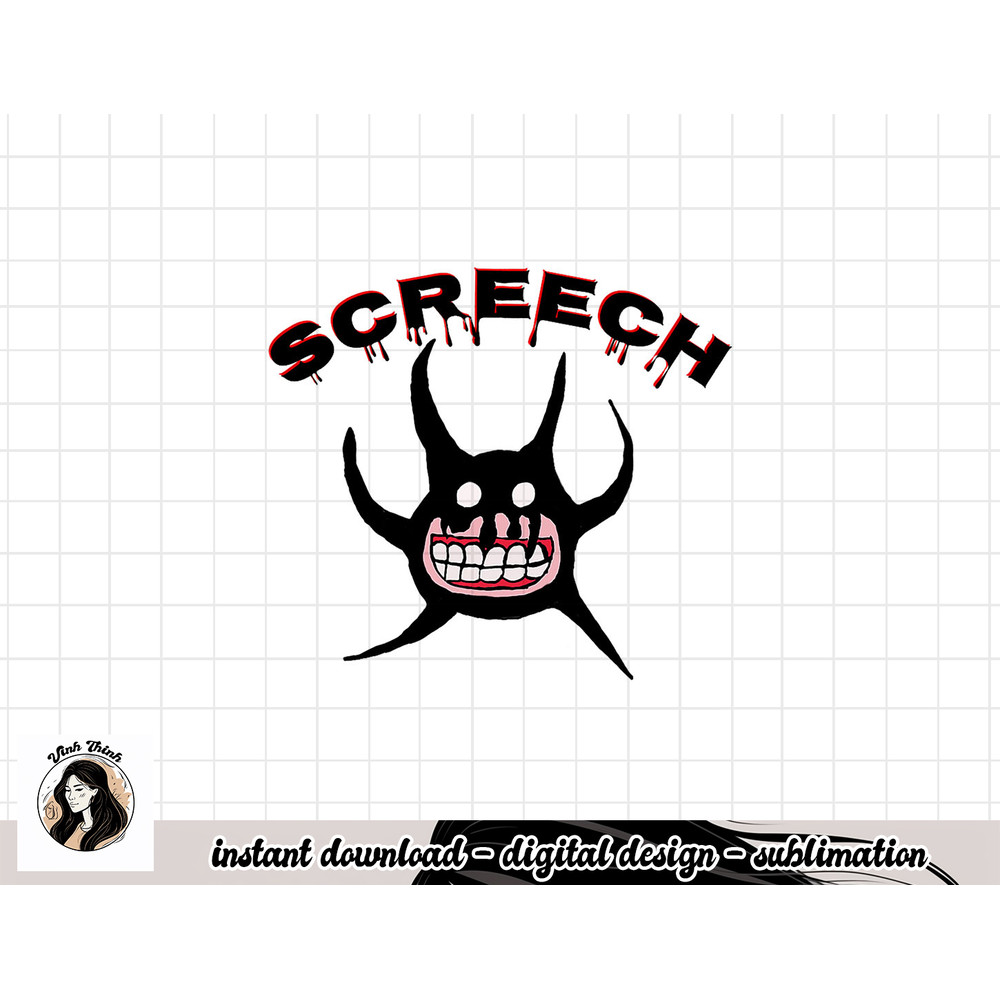 Screech Horror Game Doors Monster for Kids & Fans png, sublimation copy.jpg