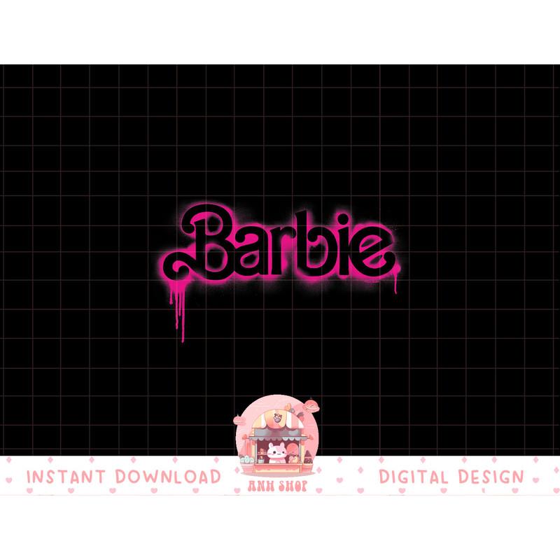Barbie Logo Spray paint png, sublimation copy.jpg