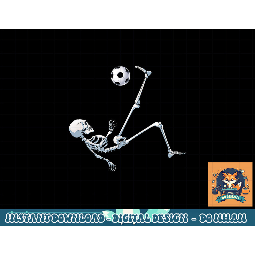 Skeleton Soccer Football Halloween T Shirt Costume Gifts Tee copy.jpg