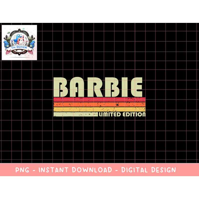 BARBIE Name Personalized Retro Vintage 80s 90s Birthday png, sublimation copy.jpg