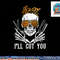 Skull Leopard Hairdresser I ll Cut You Halloween png, sublimation copy.jpg