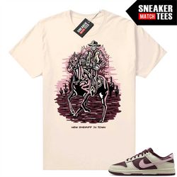 SB Dunks Valentines Day Sneaker Match Tees Sail 'New Sheriff'