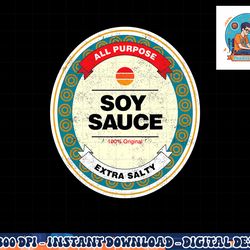 soy sauce funny halloween costume png, sublimation copy