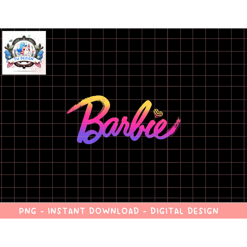 Barbie Pink Gradient Logo png, sublimation copy.jpg