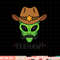 Space Yeehaw Alien Cowboy Halloween Alien Western png, sublimation copy.jpg