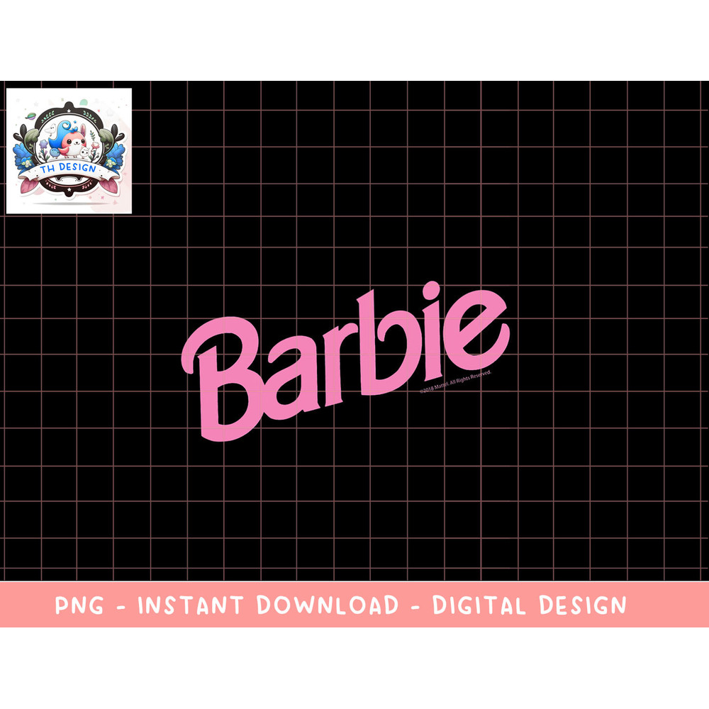 Barbie Pink Logo png, sublimation (1) copy.jpg