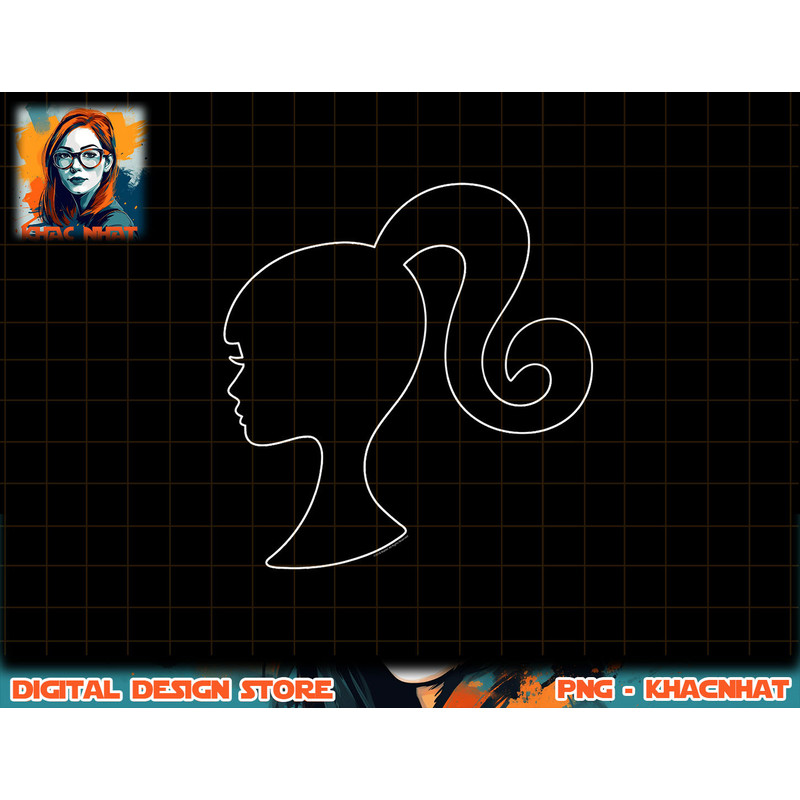 Barbie Ponytail Silhouette png, sublimation copy.jpg