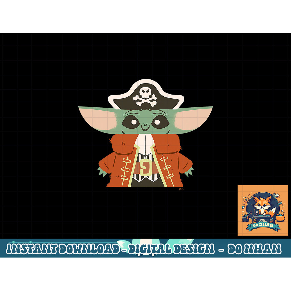 Star Wars Grogu The Mandalorian Halloween Pirate Costume png, sublimation copy.jpg