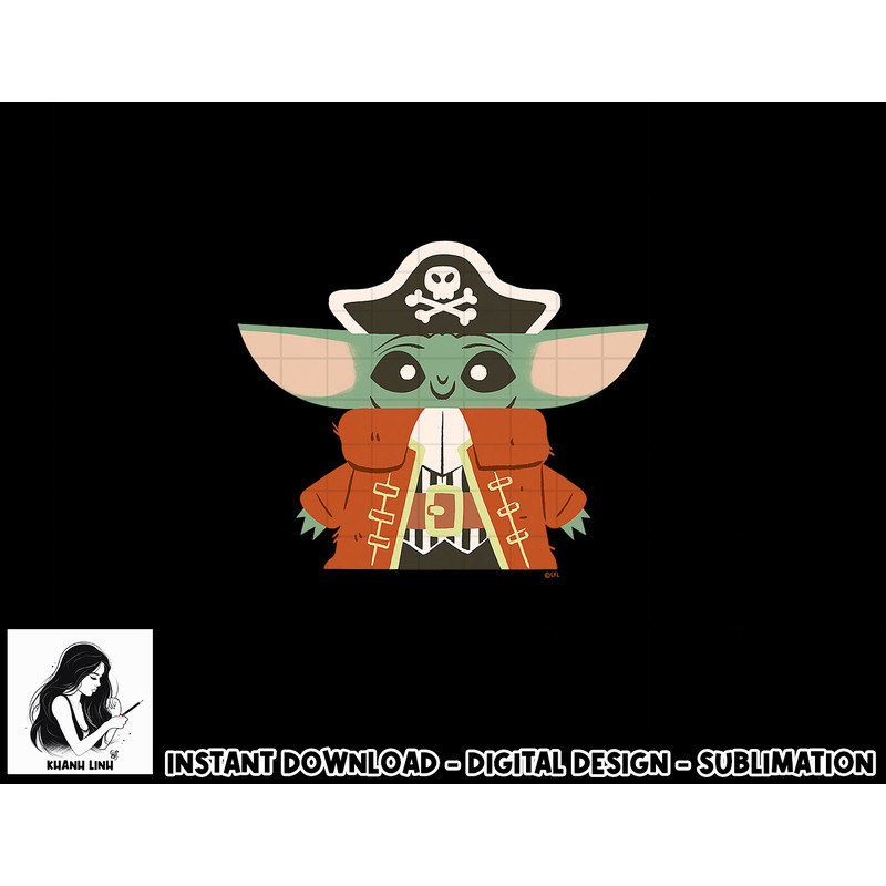 Star Wars Grogu The Mandalorian Halloween Pirate Costume png, sublimation copy.jpg