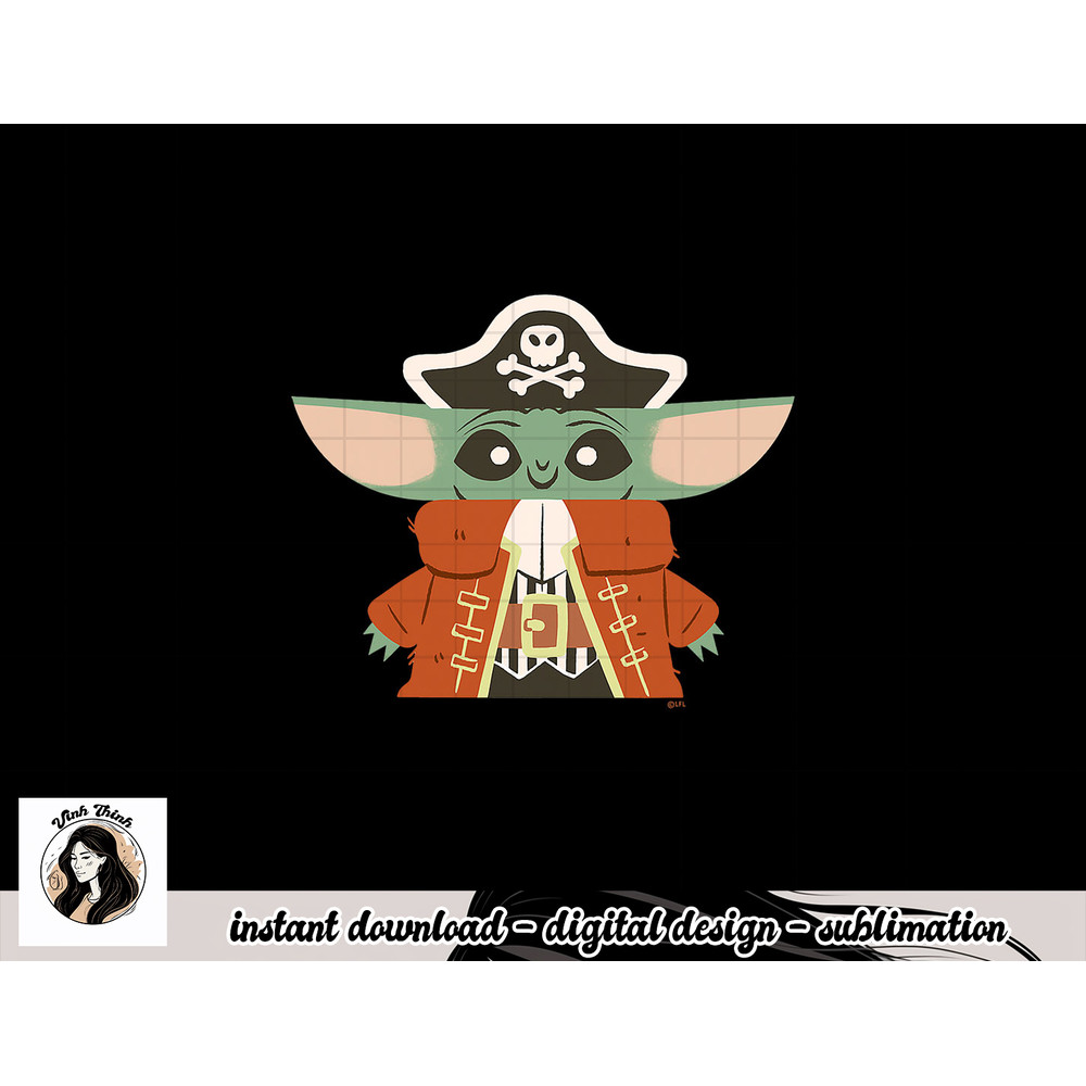 Star Wars Grogu The Mandalorian Halloween Pirate Costume png, sublimation copy.jpg