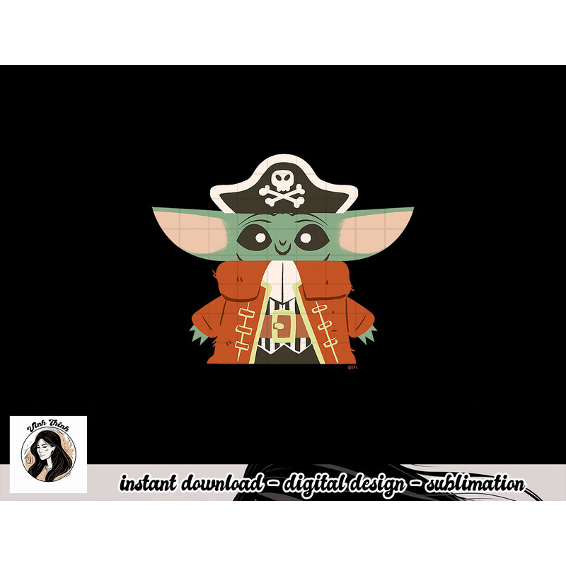 Star Wars Grogu The Mandalorian Halloween Pirate Costume png, sublimation copy.jpg