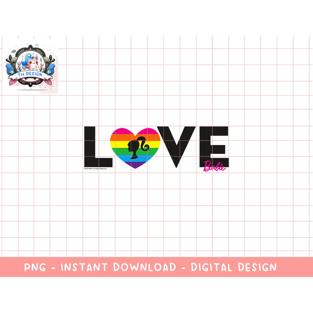 Barbie Pride Love png, sublimation copy.jpg