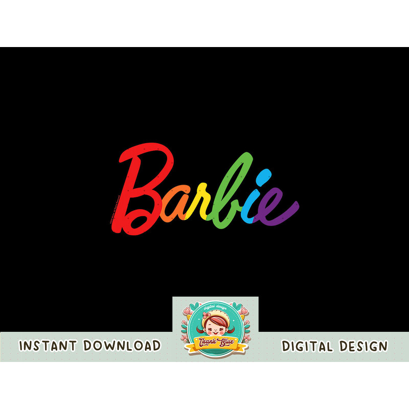 Barbie Rainbow Logo png, sublimation copy.jpg