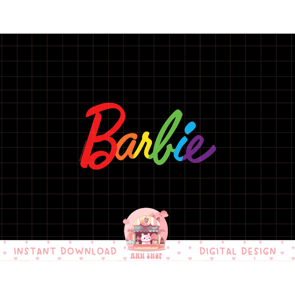 Barbie Rainbow Logo png, sublimation copy.jpg