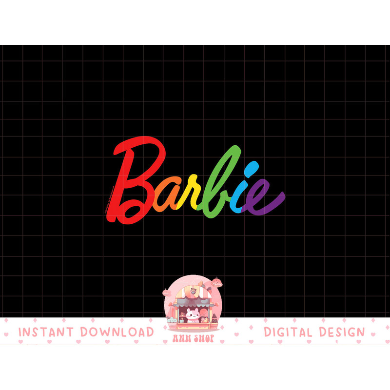 Barbie Rainbow Logo png, sublimation copy.jpg
