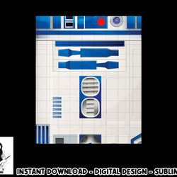 star wars r2-d2 halloween costume png, sublimation copy