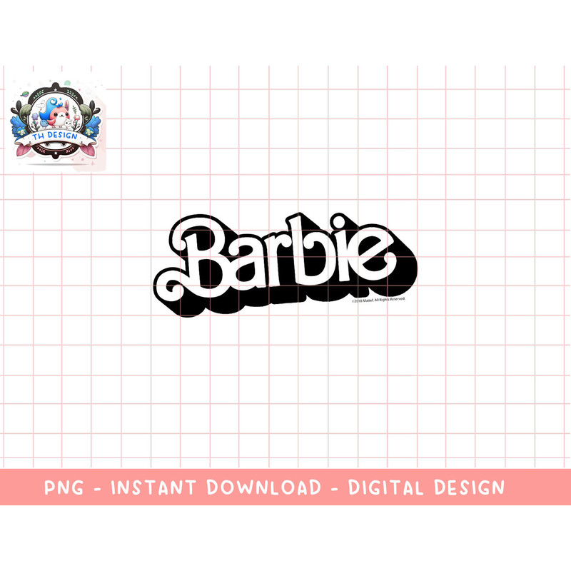 Barbie Retro Logo png, sublimation copy.jpg
