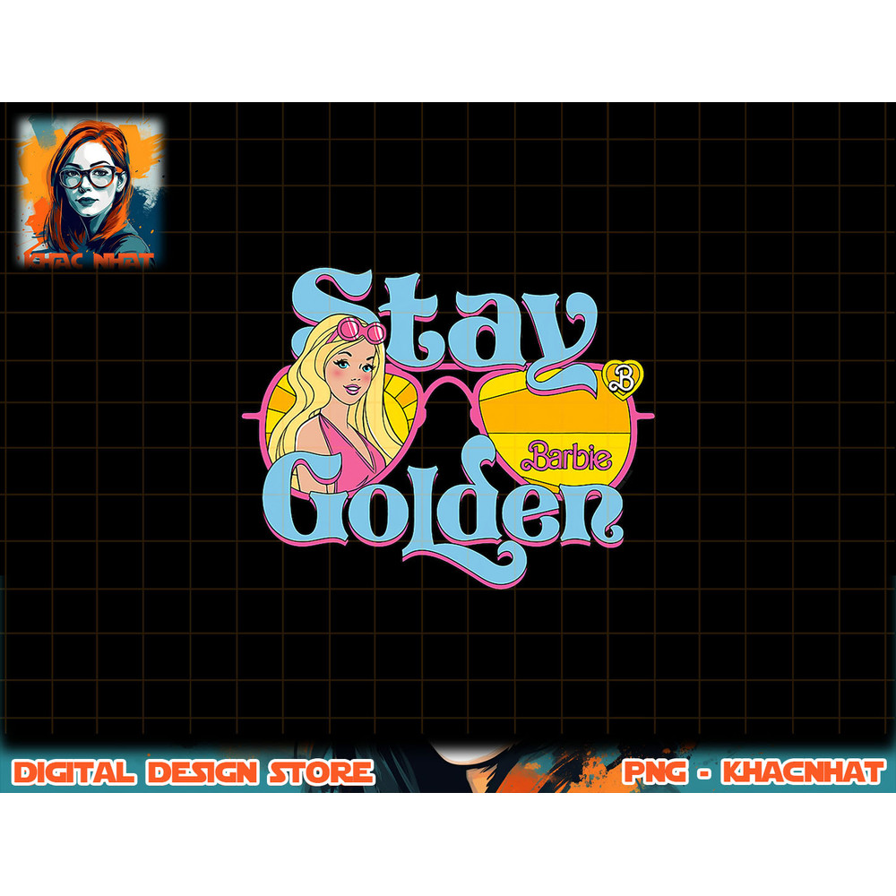 Barbie Stay Golden Sunglasses png, sublimation copy.jpg