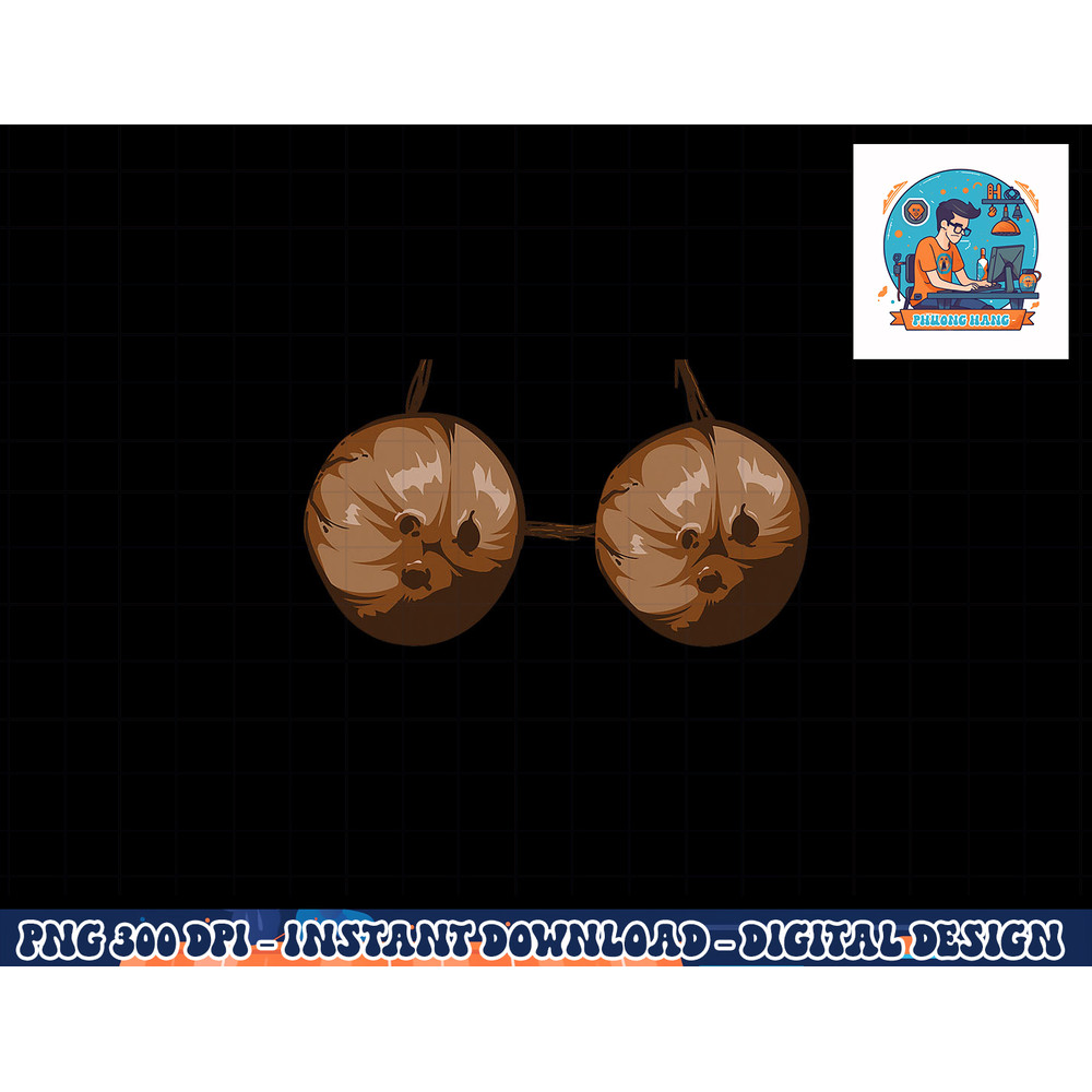 Summer Coconut Bra Halloween Costume Shirt Funny Outfit Gift png, sublimation copy.jpg