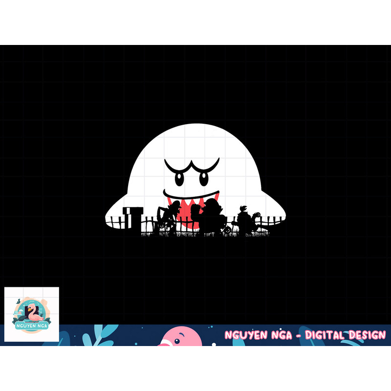 Super Mario Boo Trick Or Treat Halloween Silhouette png, sublimation copy.jpg