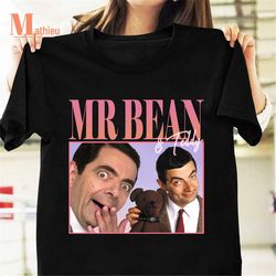 Mr Bean Homage Vintage T-Shirt, Mr Bean Movie Shirt, Bean Shirt, Mr Bean Shirt For Fans