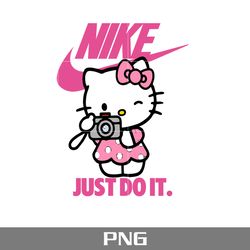 hello kitty swoosh png, hello kitty nike png, cartoon nike png, nike logo png, hello kitty png digital file