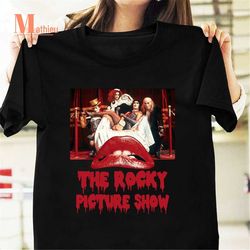 Rocky Horror Picture Show Thrills And Chills Vintage T-Shirt, Tim Curry Shirt, Frank-N-Furter Shirt, Halloween Movie Shi